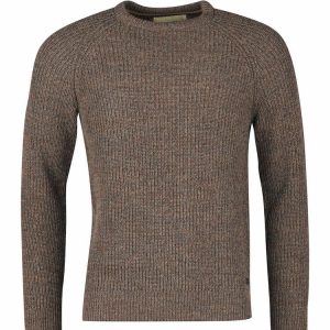 Barbour pull Horseford sandstone pour homme face