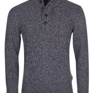 Barbour pull Sid marine pour homme face