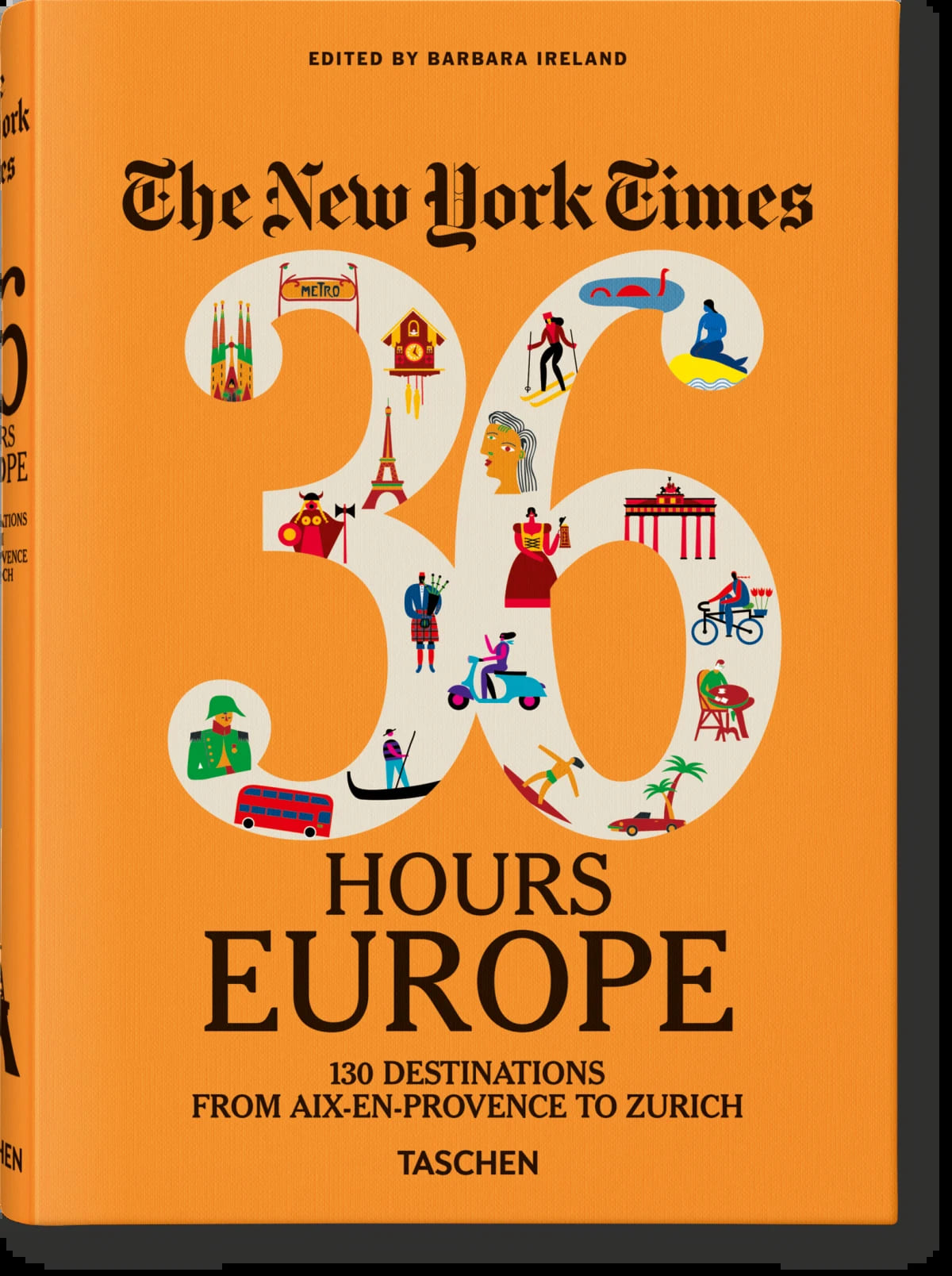 Taschen livre 36 heures europe face