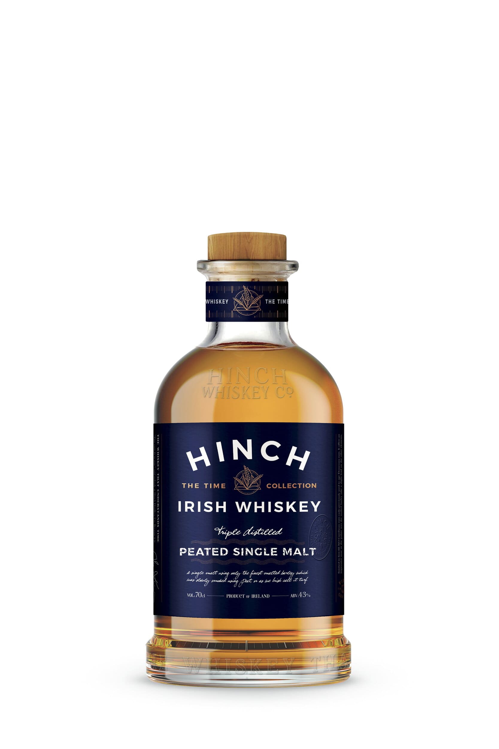 Whiskies du monde hinch whiskey peated face