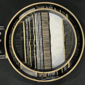 Plateau rond Ethnic - set 2