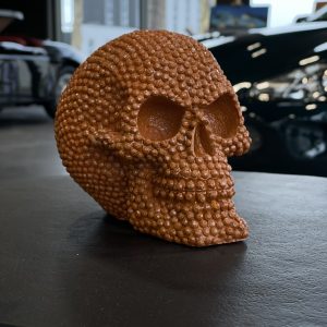Petite Tête de mort orange