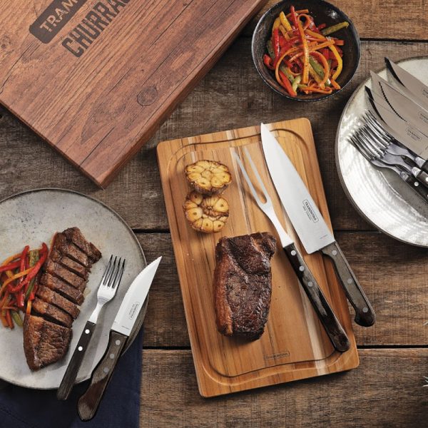 Malette pour barbecue Churrasco 15pcs – Image 2