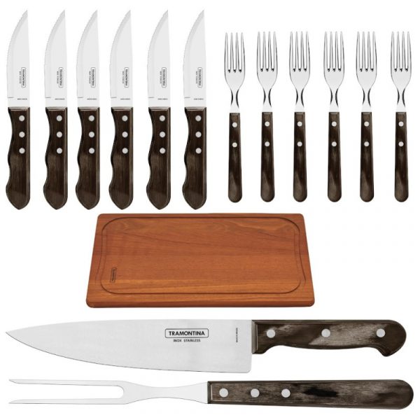 Malette pour barbecue Churrasco 15pcs – Image 3